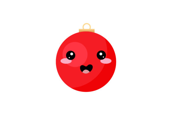 Amazing a Red Christmas Light Kawaii Graphics and Illustrations Review