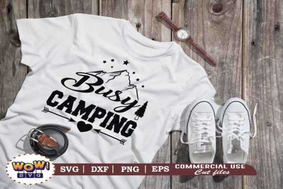 Busy Camping Graphics: A Designer's Review for Real Projects