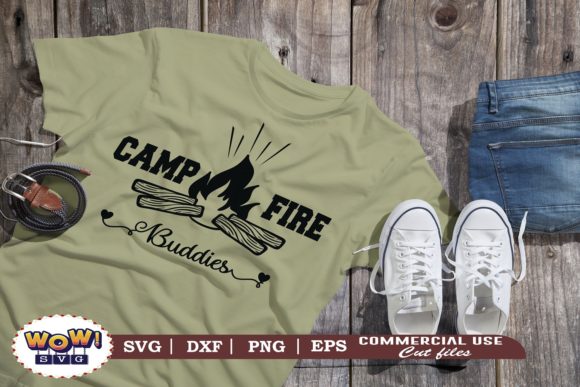 Campfire Buddies Graphics and Illustrations for Local Brands