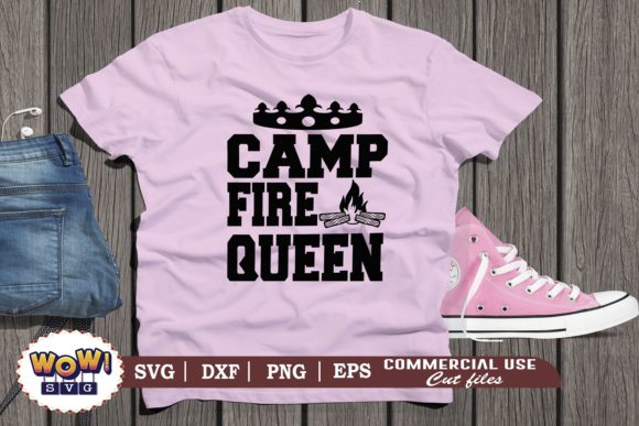 Campfire Queen Graphics and Illustrations Review
