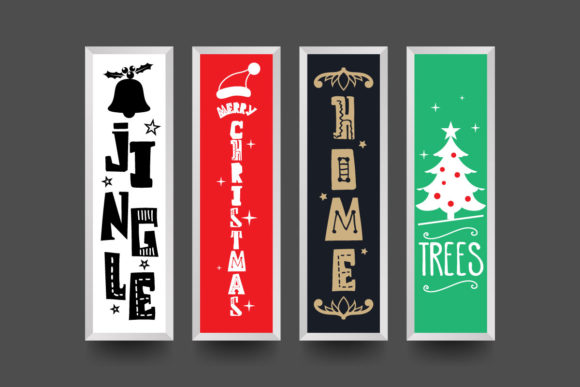 Christmas Vertical Porch Signs: Graphics & Illustrations Review