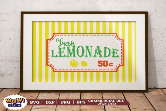 Fresh Lemonade 50C Svg, Beach Svg Graphics and Illustrations