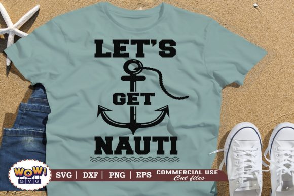 Let s Get Nauti, Summer Graphics for Crafts