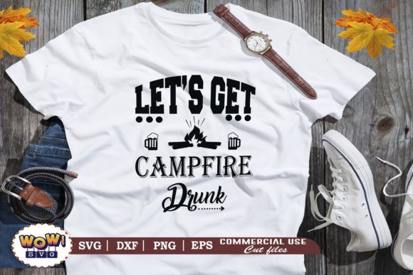 Lets Get Campfire Drunk: Fun Graphics and Illustrations for Brands