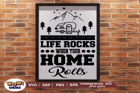 Life Rocks when Your Home Rolls: Graphics and Illustrations for Mobile Living