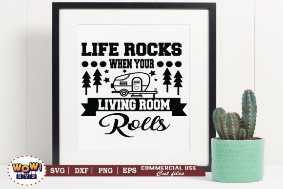 Life Rocks when Your Living Room Rolls Graphics and Illustrations Review