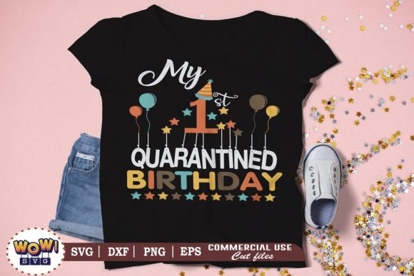 My First Quarantined Birthday Graphics and Illustrations Review