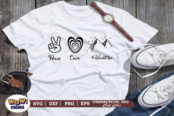 Peace Love Adventure: A Graphic Design Asset Review