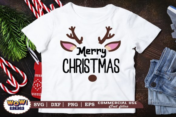 Reindeer Merry Christmas Graphics and Illustrations Review