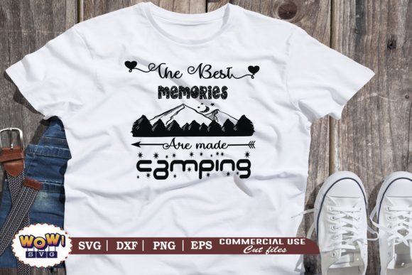 The Best Memories Made Camping Graphics and Illustrations Review