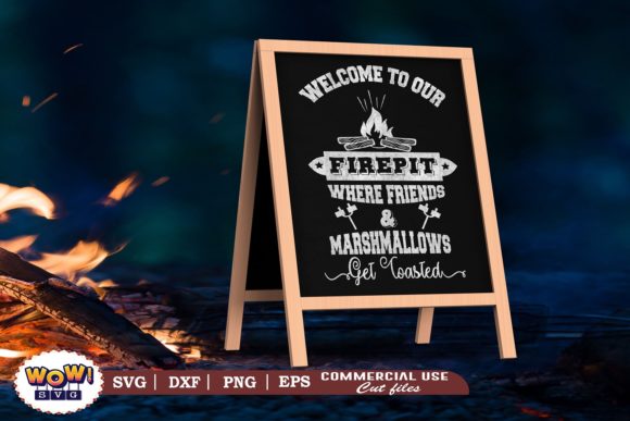 Welcome to Our Firepit Graphics & Illustrations